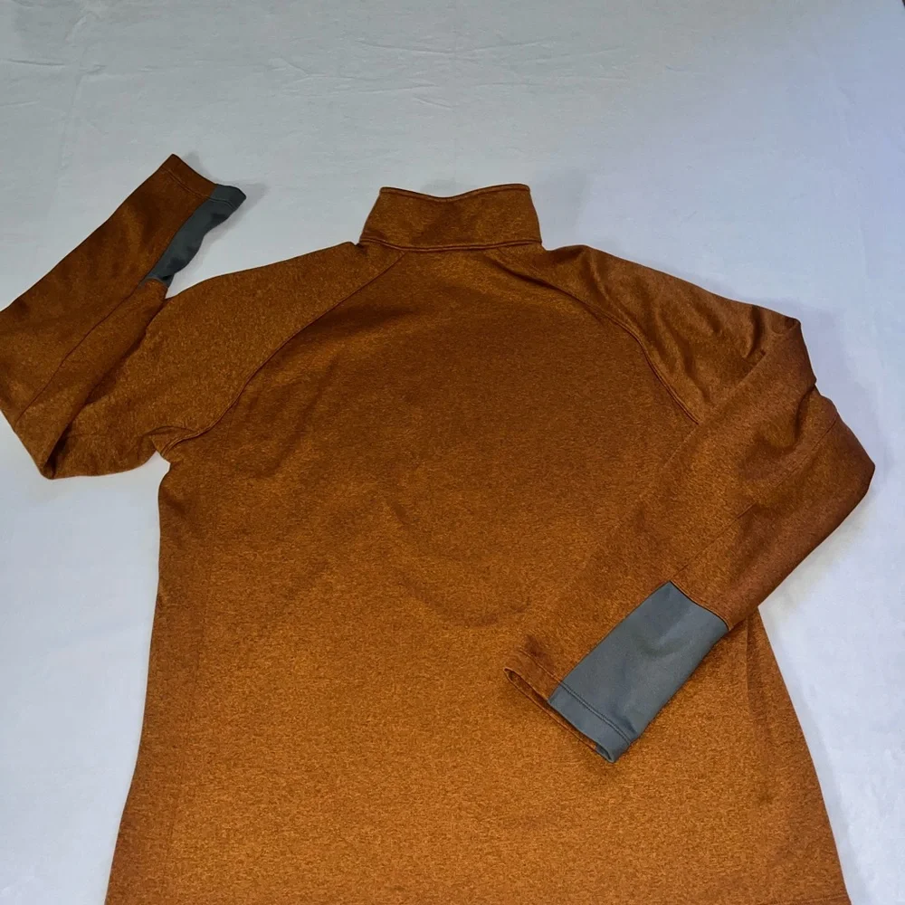 The North‎ Face Men's Rust Zip-Up Sweater
